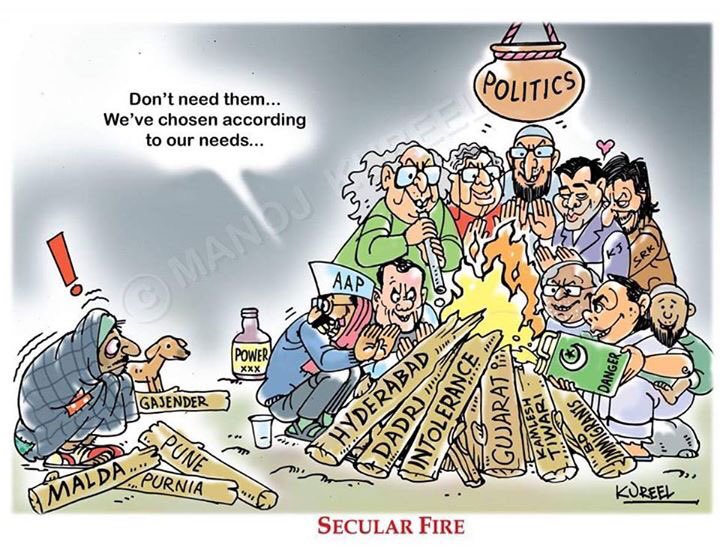 True Picture of Secular Media of India