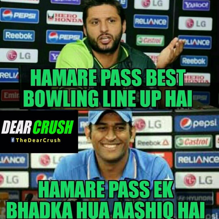 When Dhoni Trolled Afridi