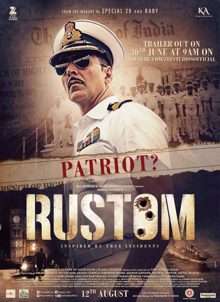Official Poster and Trailer of Rustom